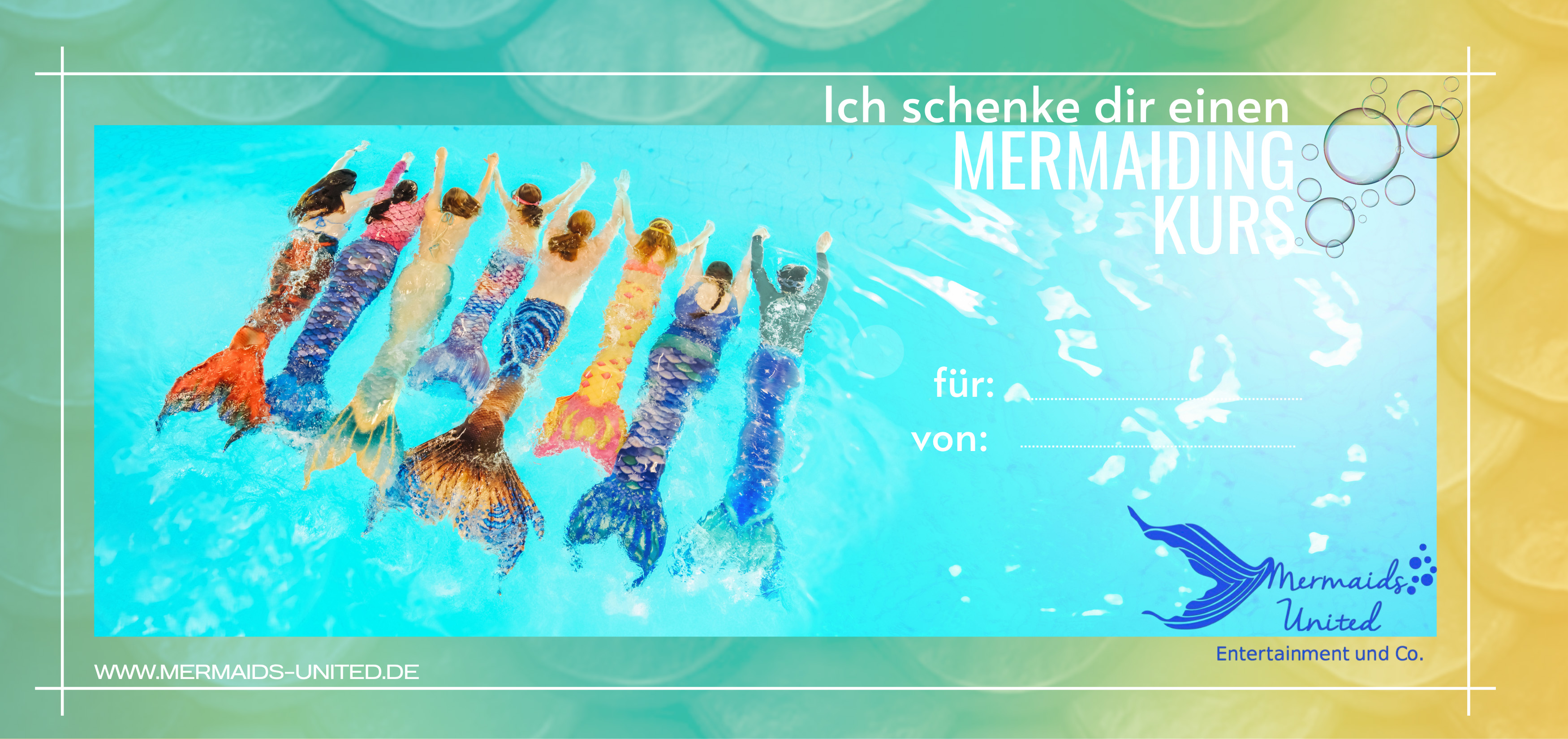 Gutschein für einen (Werbekarten (Querformat)) – 1